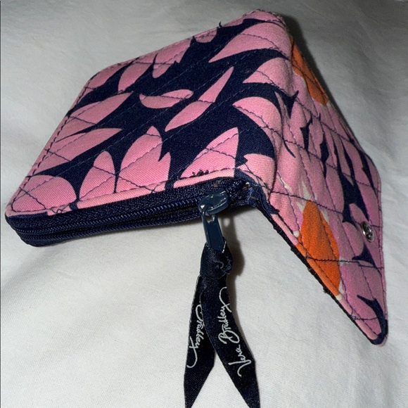 Vera Bradley Mini Zip Wallet in the retired "Loves Me" pattern - Picture 8 of 8
